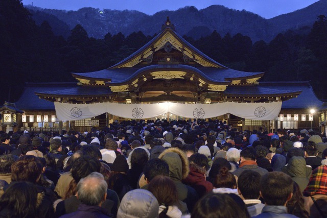 新年のご社頭